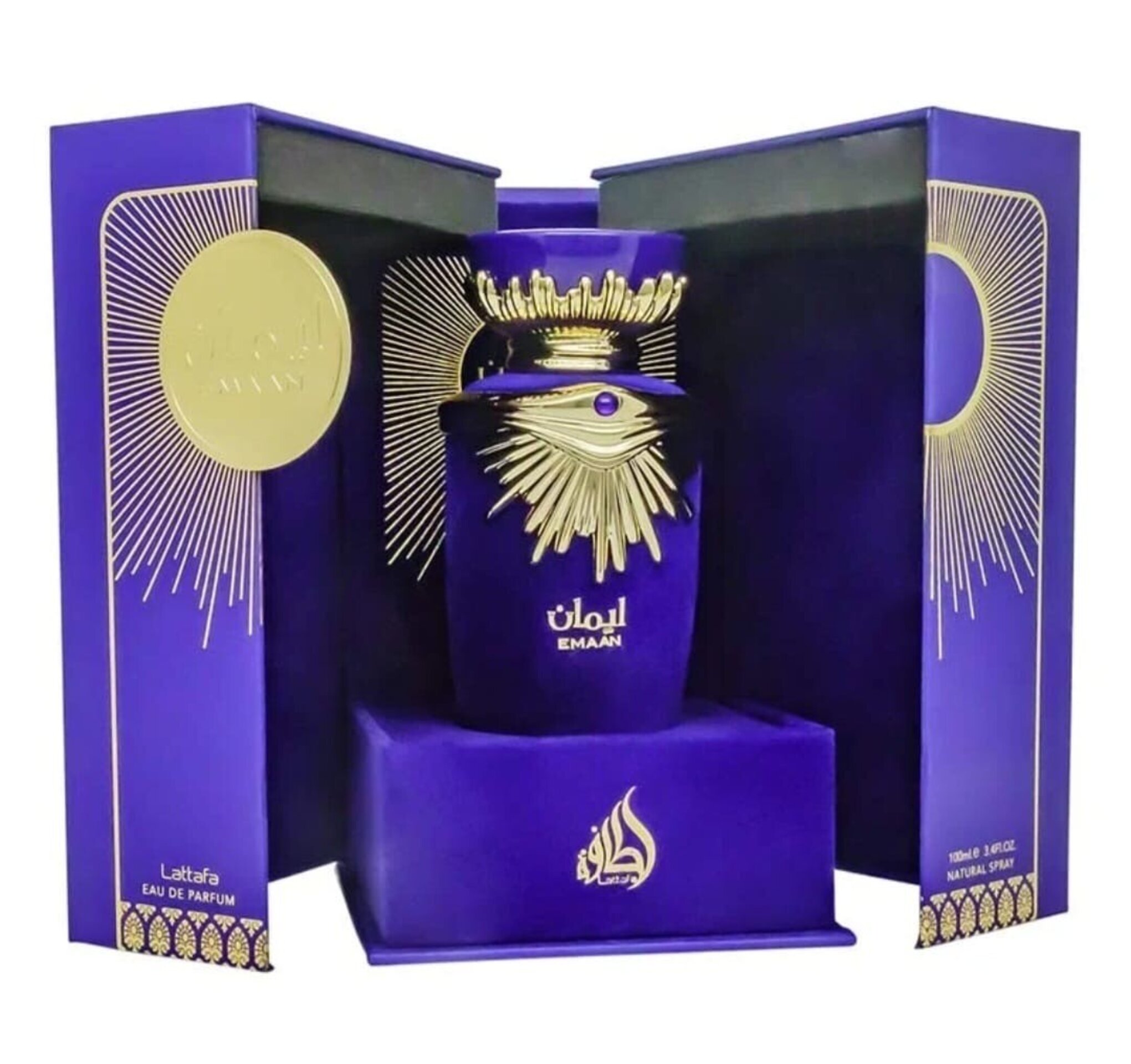 Perfume árabe Lattafa Emaan Eau de Parfum 100 ml - 2