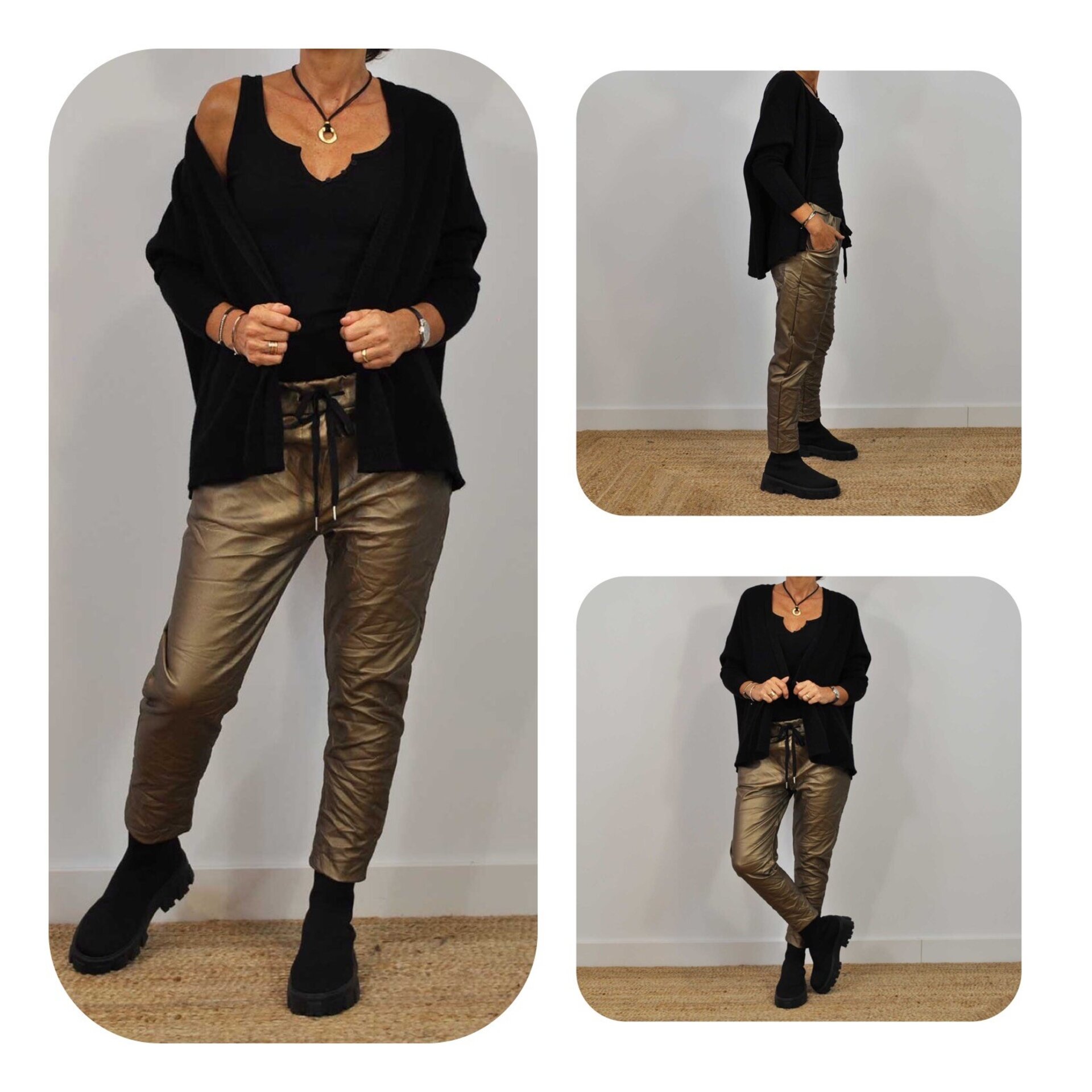 Pantalón Metalizado - 4