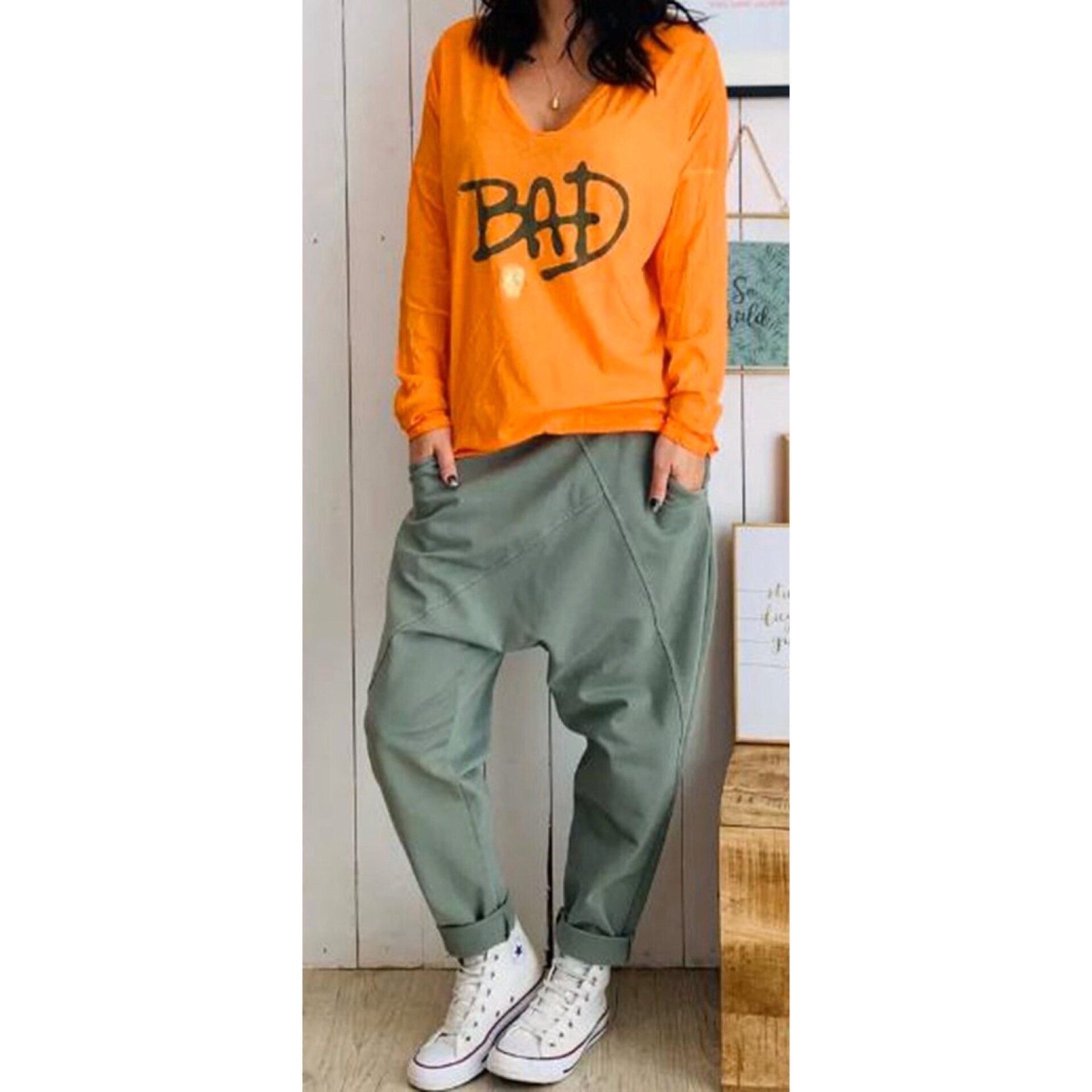 Pantalón baggy - 7