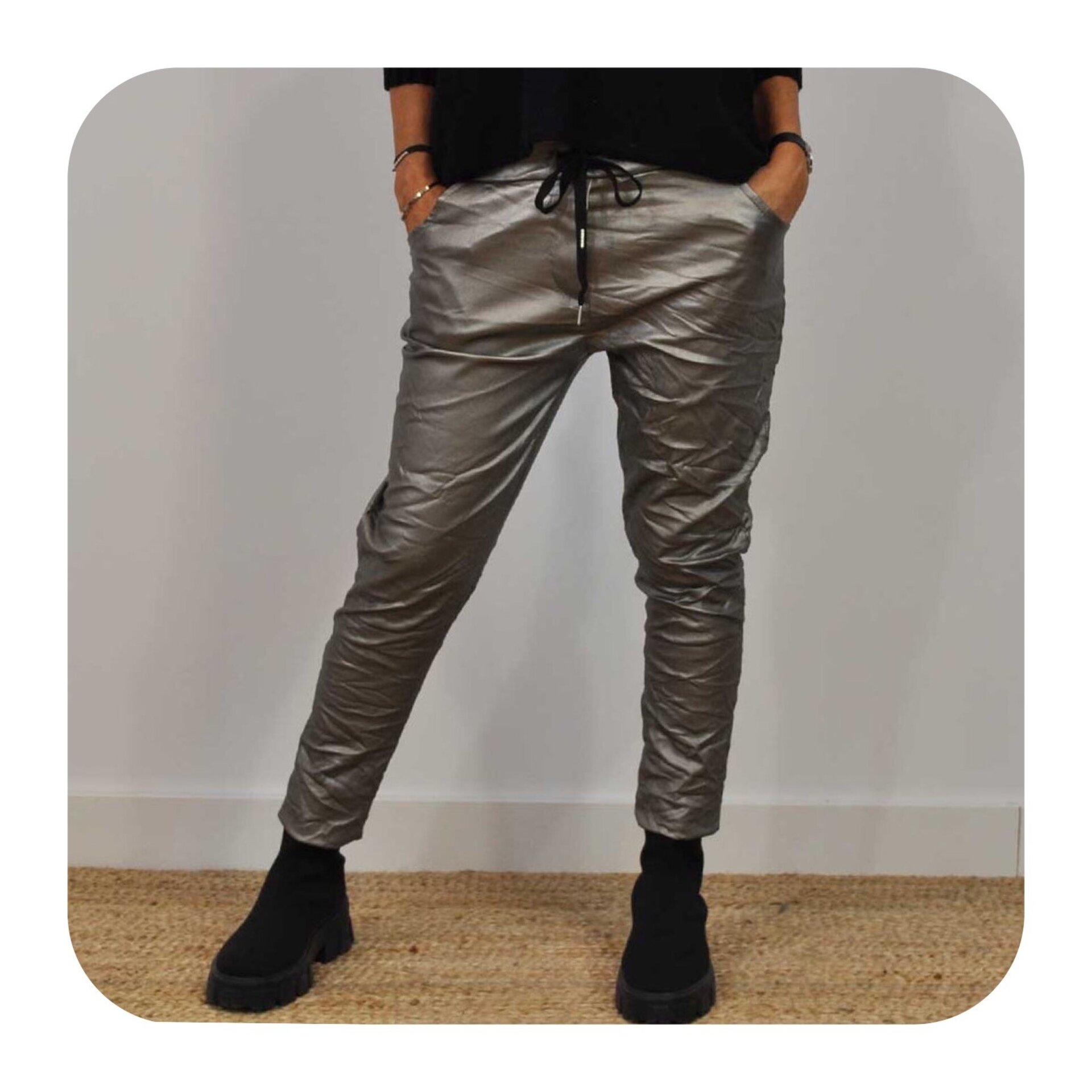 Pantalón Metalizado - 3