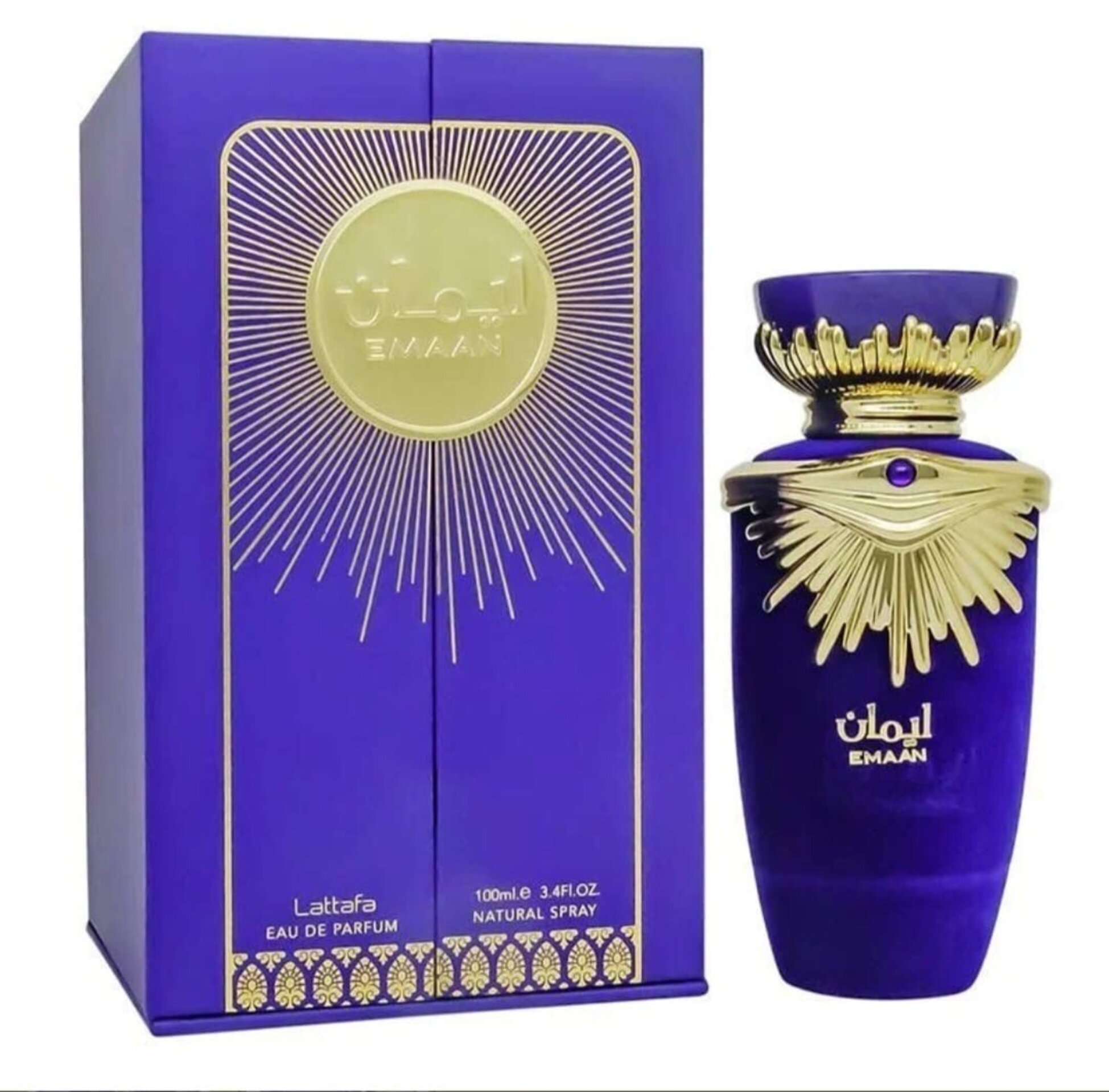 Perfume árabe Lattafa Emaan Eau de Parfum 100 ml - 3