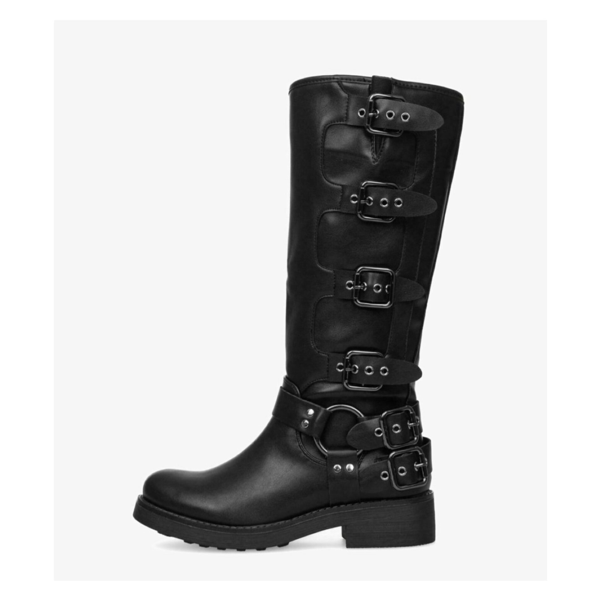 Botas biker con hebillas - 3