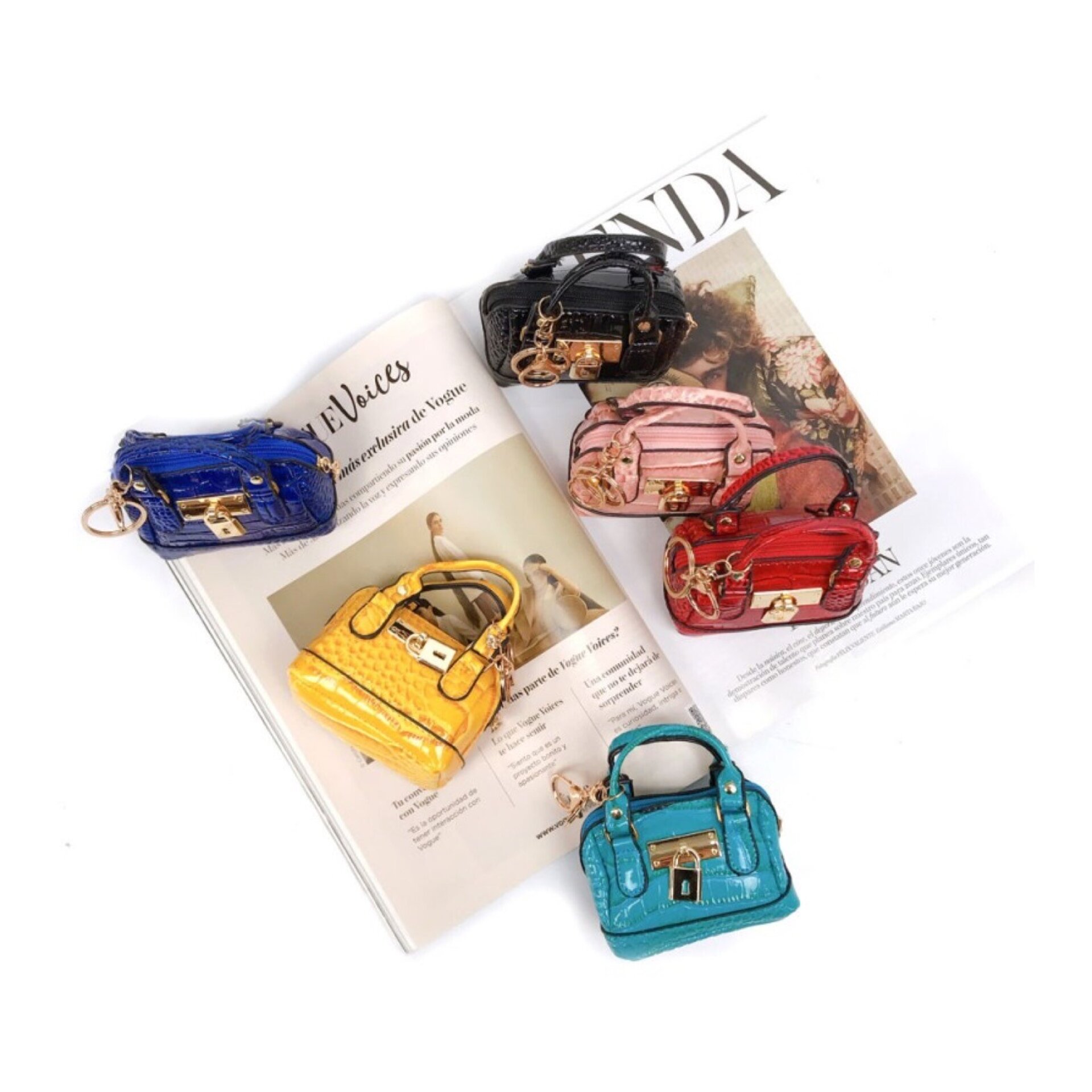 Monedero charol vintage - 2