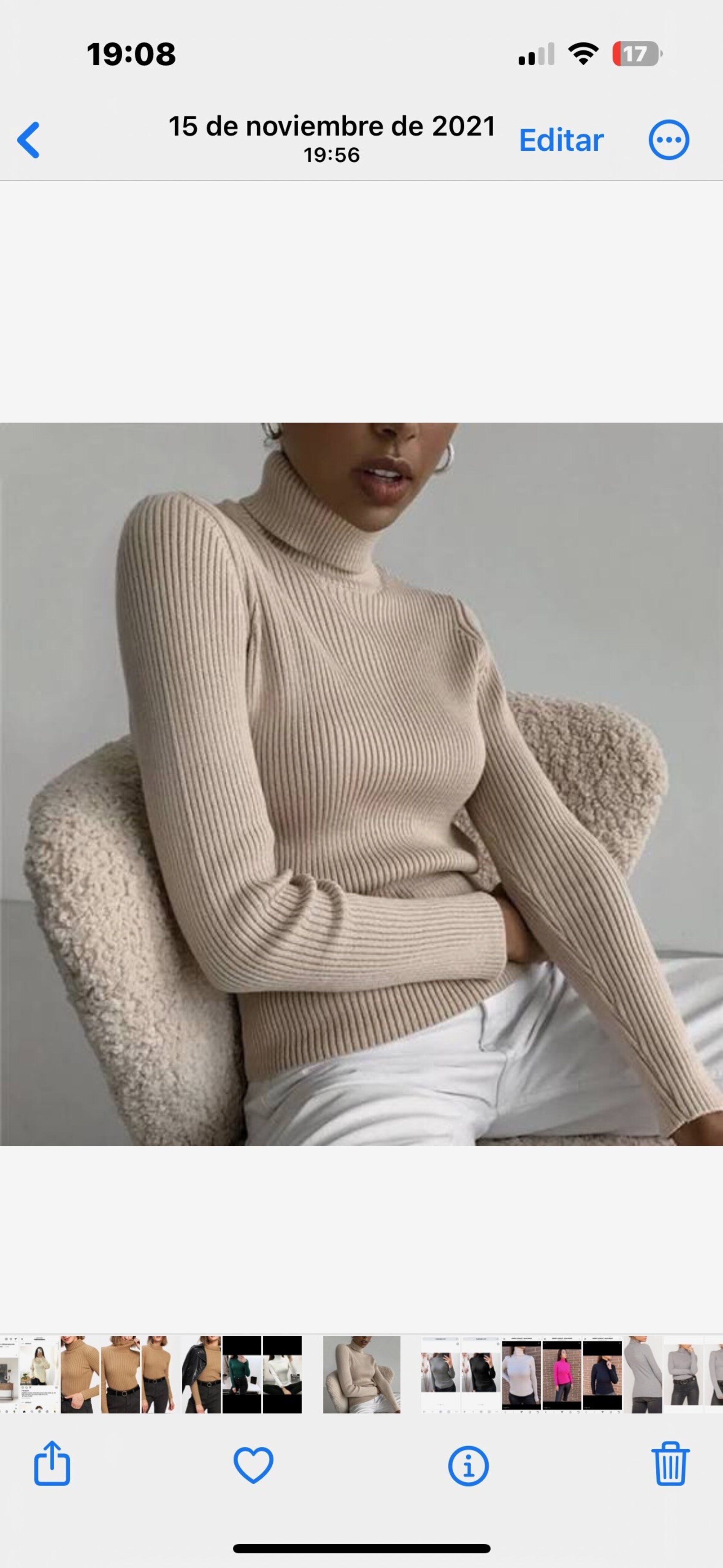 Jersey cuello canale - 3