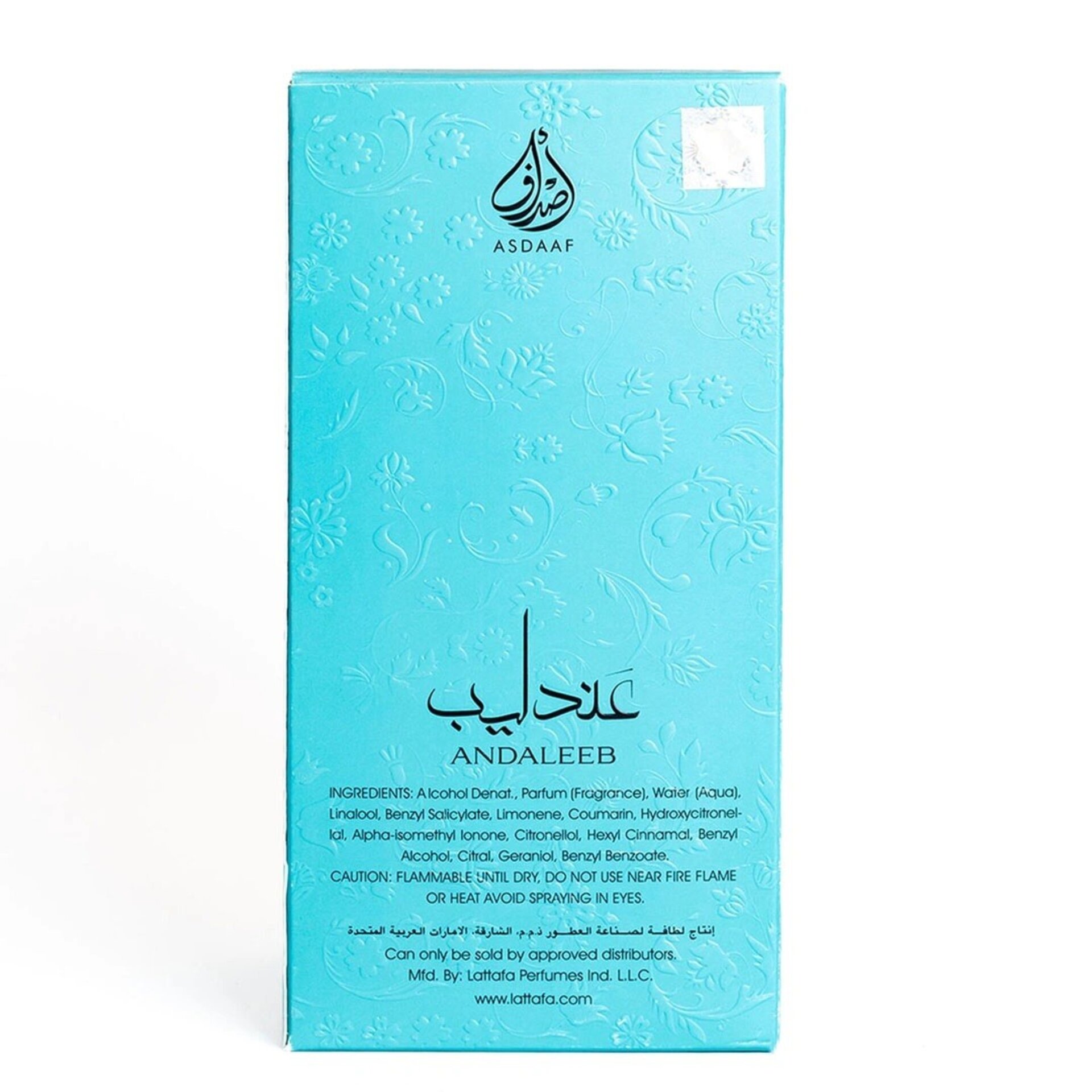Perfume árabe Andaleeb Asdaaf 100ml - 4